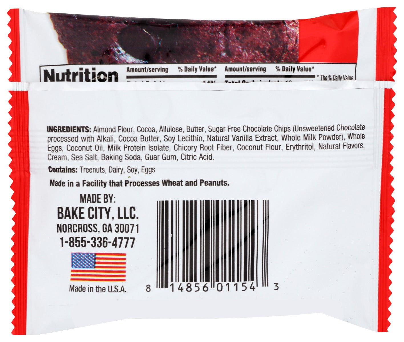 Bake City: Brownie Keto Double Chocolate, 1.2 Oz