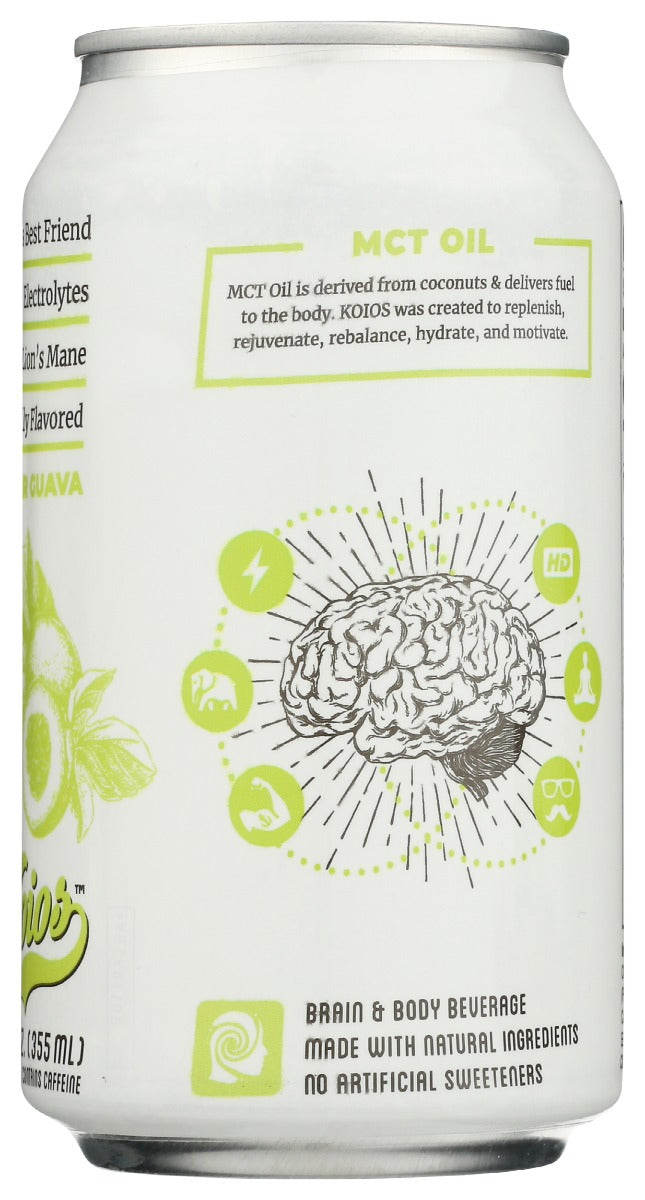 Koios: Pear Guava Sparkling Brain Energy, 12 Fo