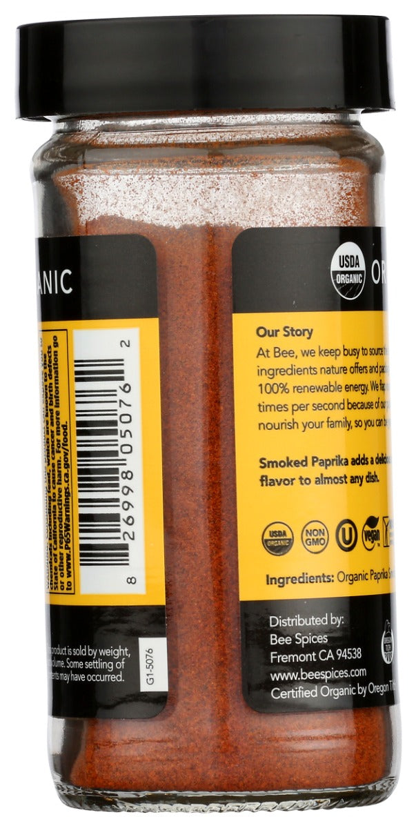 Beespices: Organic Paprika Smoked, 1.6 Oz