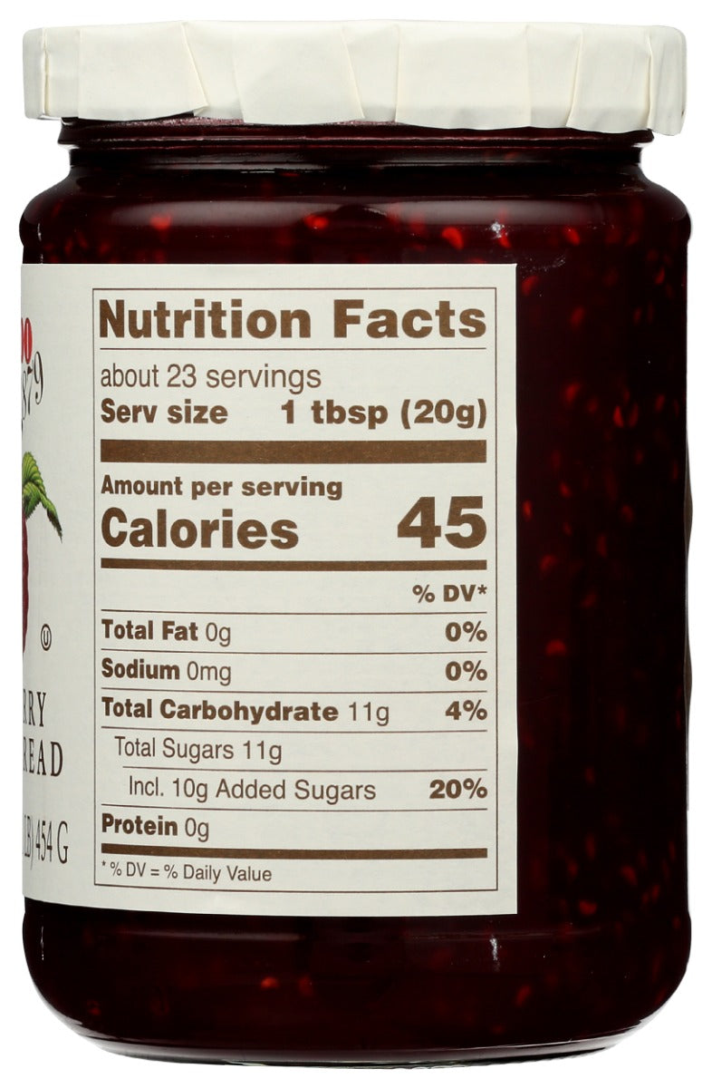 Darbo: Fruit Spread Fruit Raspberry, 16 Oz