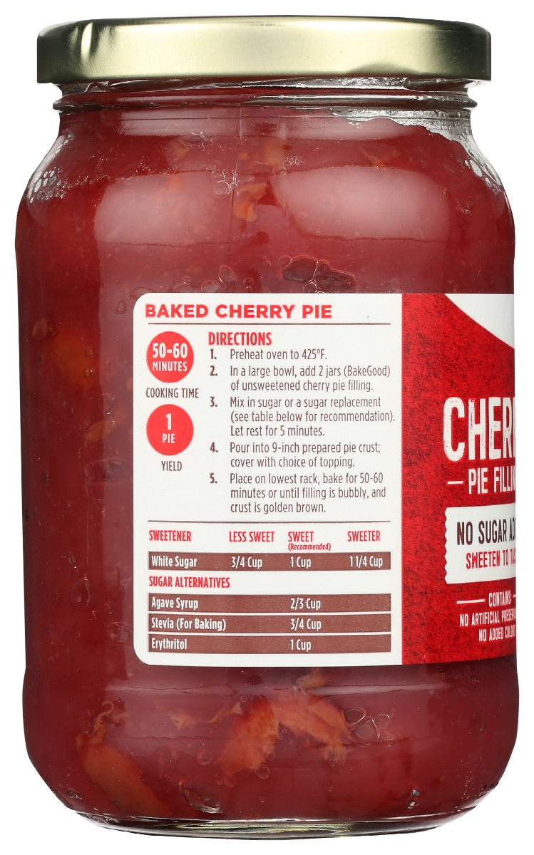 Bake Good: Pie Filling Cherry, 15.5 Oz