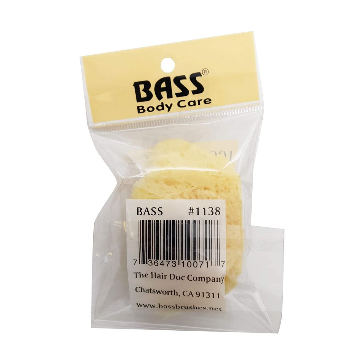 Bass Brushes: Sponge Sea Small, 1 Pc