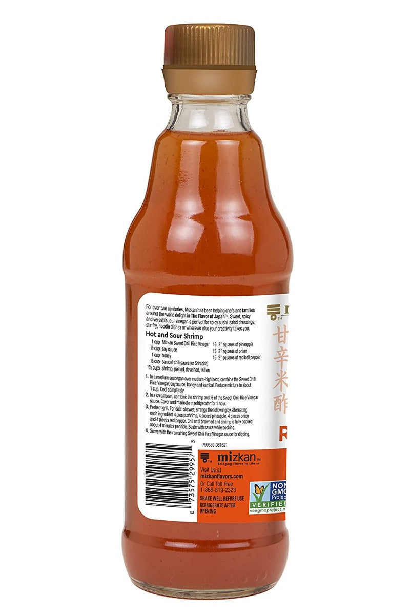 Mizkan: Sweet Chili Rice Vinegar, 12 Oz