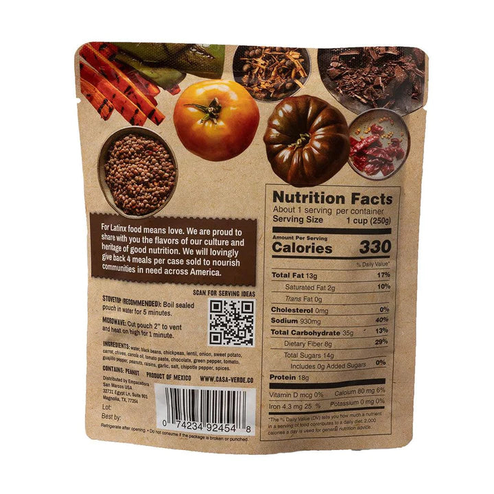 Casa Verde: Lentil Mole, 8.81 Oz