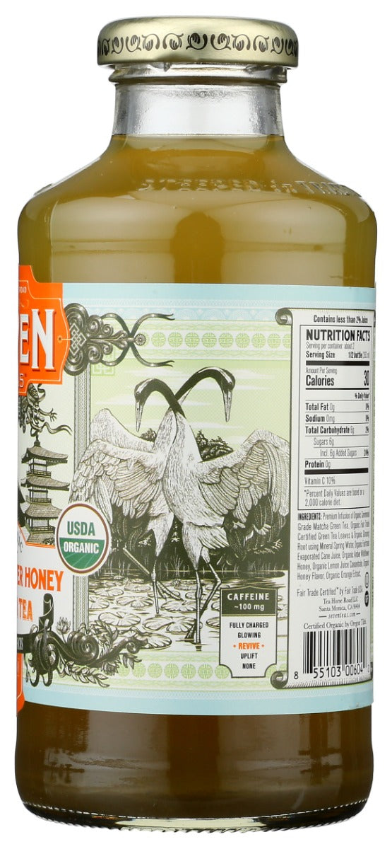 Seven Teas: Wildflower Honey Matcha Organic Tea, 16 Fo