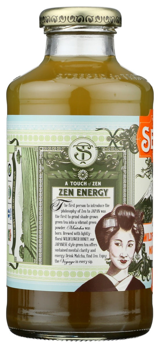 Seven Teas: Wildflower Honey Matcha Organic Tea, 16 Fo