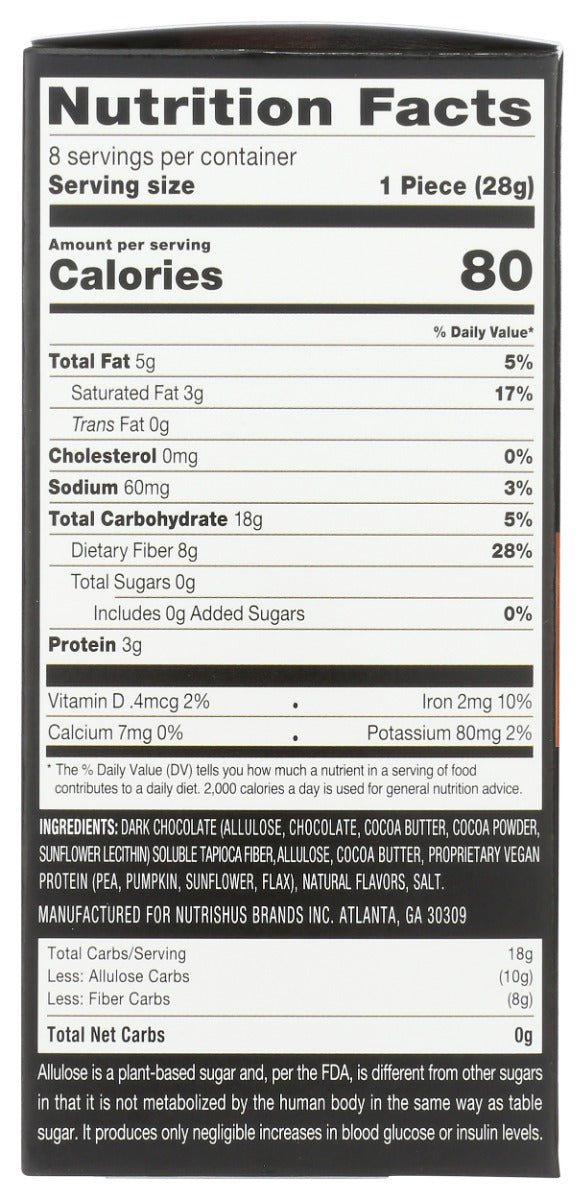 Rx Sugar: Caramel Swealthy Snax Bar 6 Pack, 8 Oz