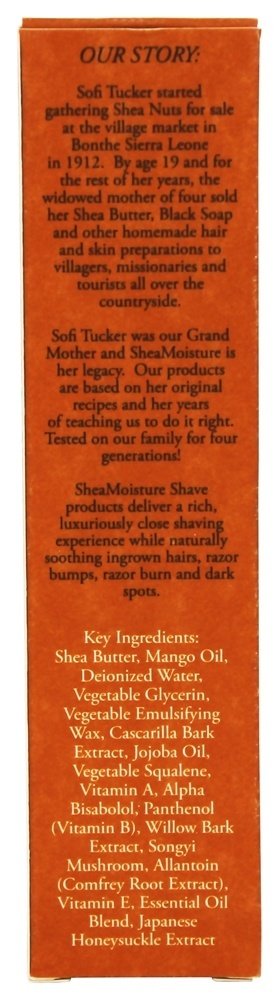 Shea Moisture: Men Moisturizer Face Cream And Bump Preventor, 2 Oz