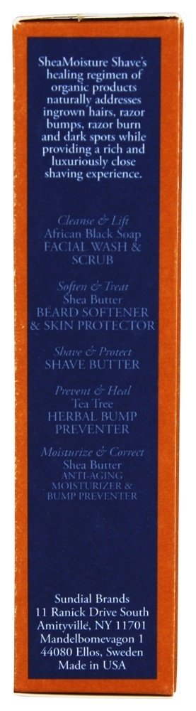 Shea Moisture: Men Moisturizer Face Cream And Bump Preventor, 2 Oz