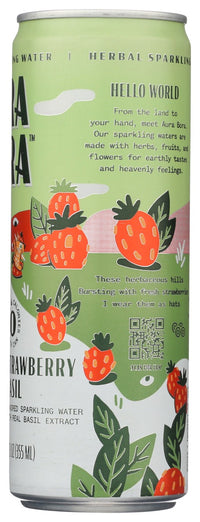 Aura Bora: Water Sparkling Basil Berry, 72 Fo