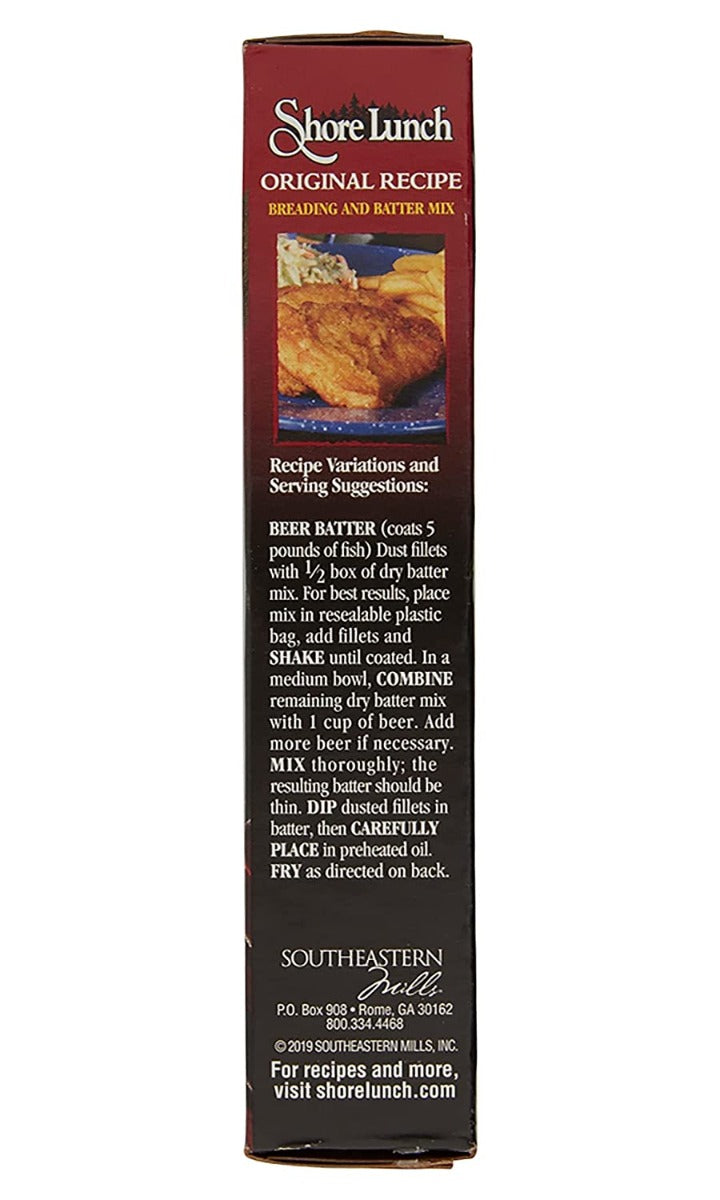 Shore Lunch: Original Recipe Fish Breading Batter Mix, 9 Oz