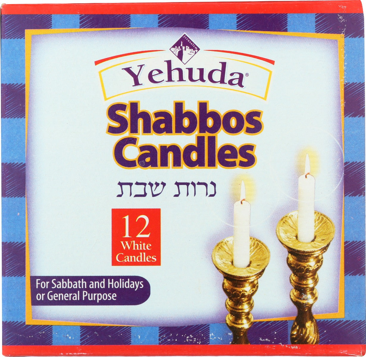 Yehuda: Shabbat Candles, 12 Pc