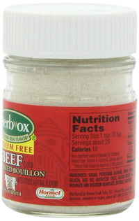 Herb Ox: Sodium Free Granulated Beef Bouillon, 3.3 Oz