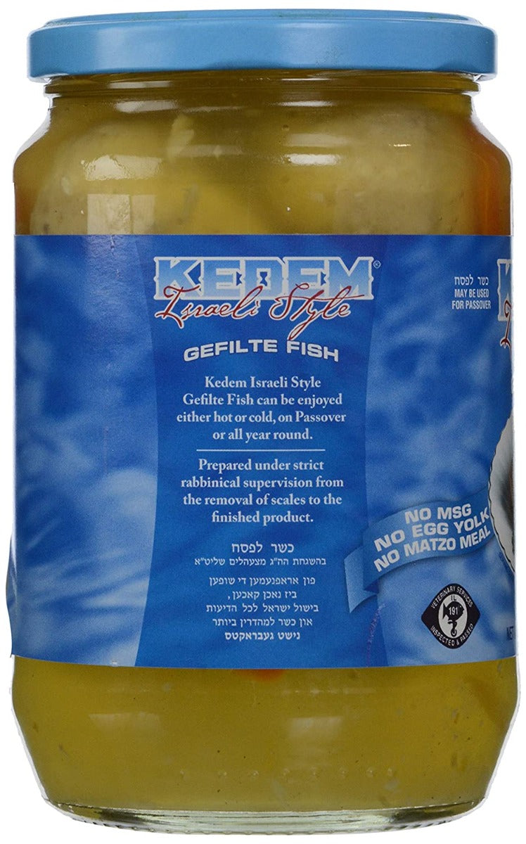 Kedem: Fish Gelfilte Israeli Style, 24 Oz