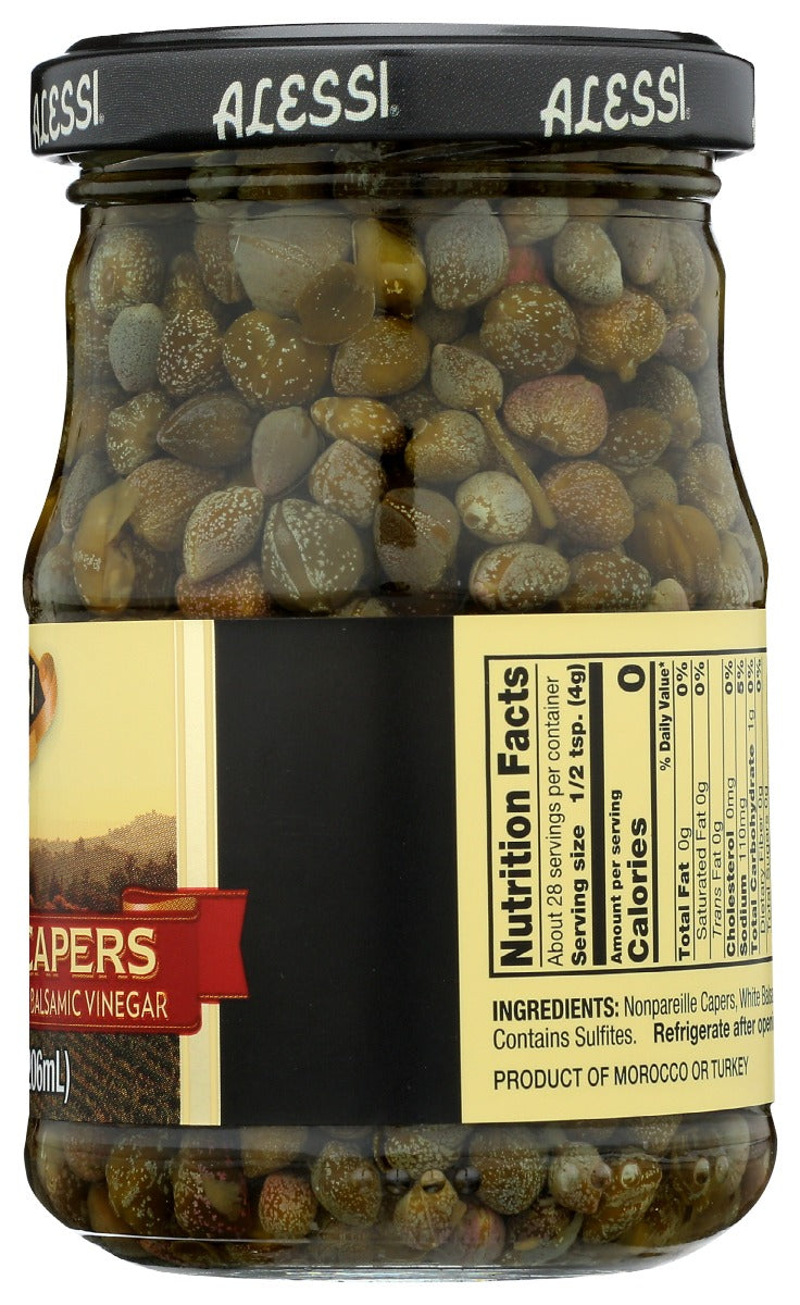 Alessi: Balsamic Capers Nonpareilles, 7 Oz