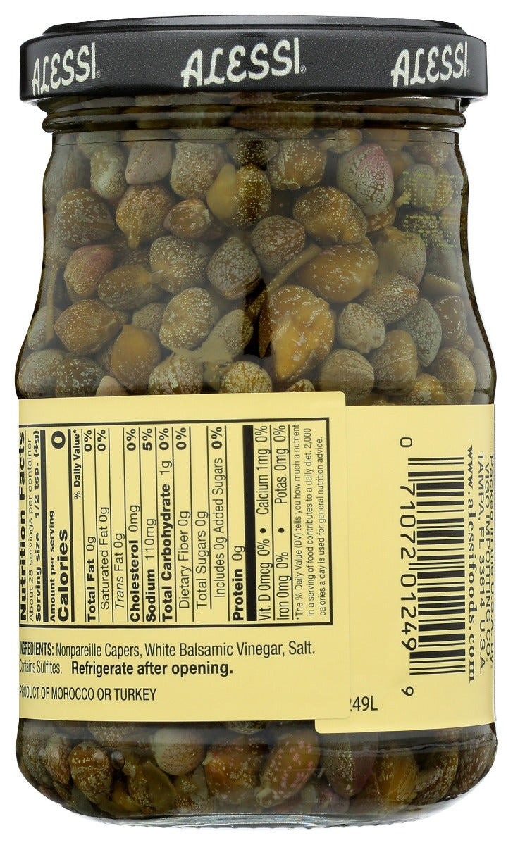 Alessi: Balsamic Capers Nonpareilles, 7 Oz