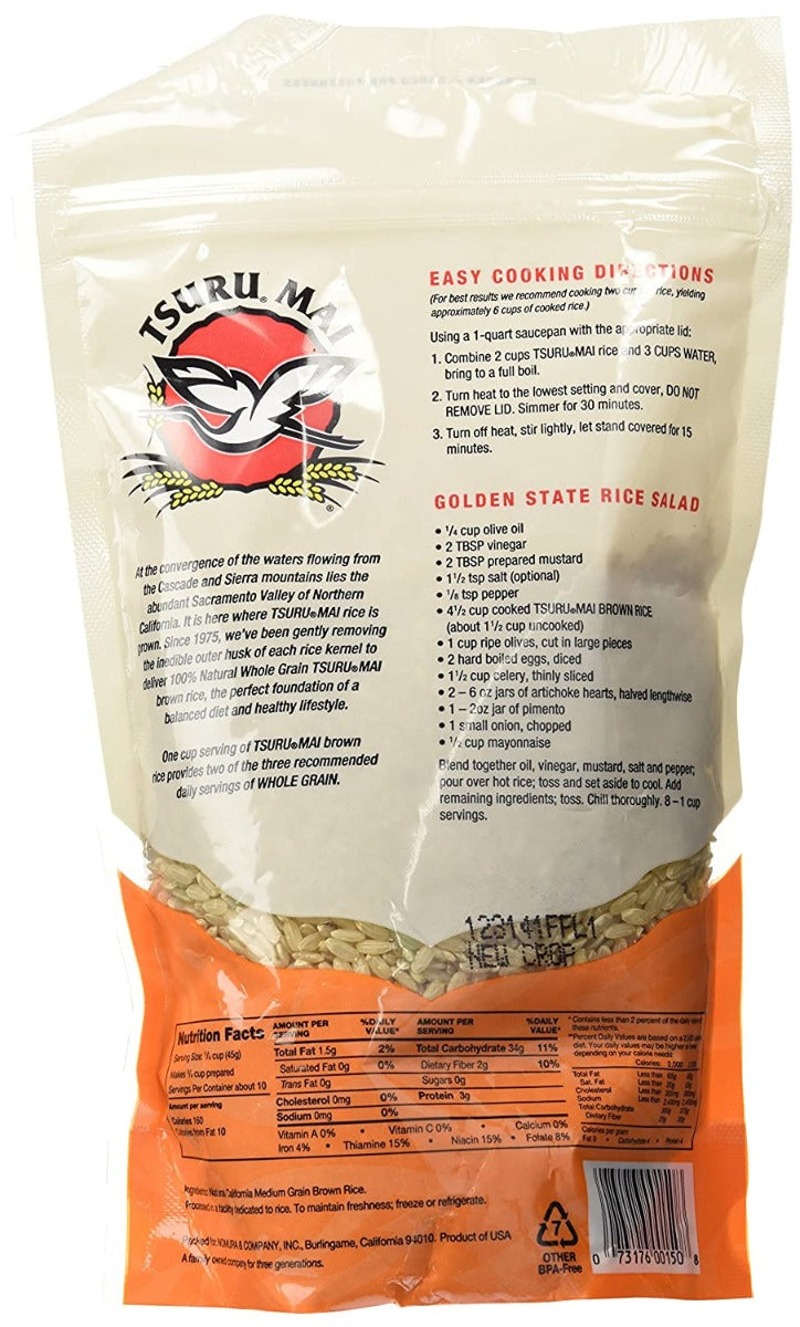 Tsuru Mai: Brown Rice, 16 Oz