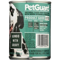 Petguard: Gumbo With Gravy Canned Dog Food, 13.2 Oz