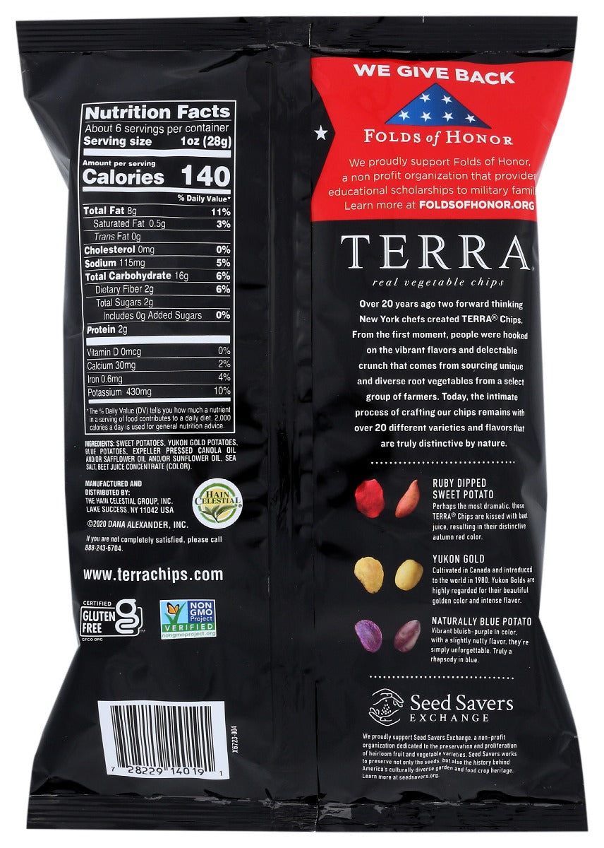 Terra Chips: Red White And Blues Chips, 5.5 Oz