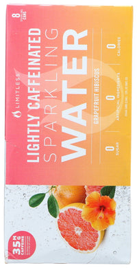 Limitless: Grapefruit Hibiscus Sparkling Water 8 Pk, 96 Fo