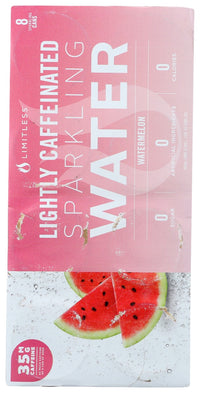 Limitless: Watermelon Sparkling Water 8 Pk, 96 Fo