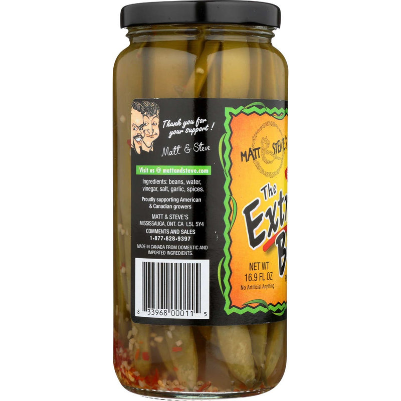 The Extreme Bean: Hot And Spicy Pickled Beans, 16.9 Oz