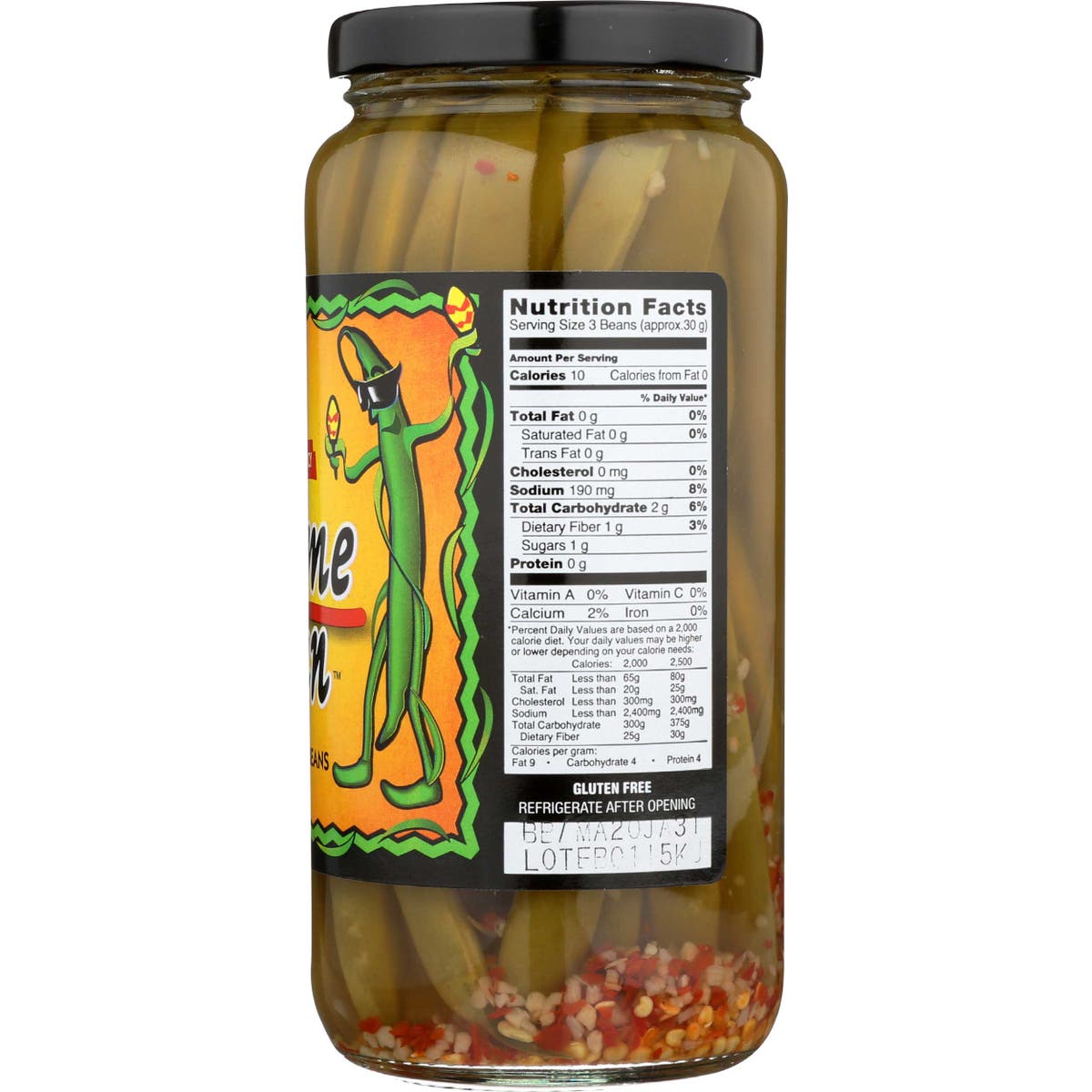 The Extreme Bean: Hot And Spicy Pickled Beans, 16.9 Oz