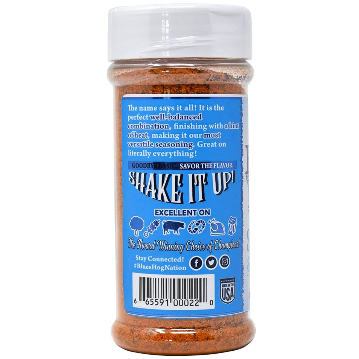 Blues Hog: Sweet & Savory Seasoning, 6.25 Oz