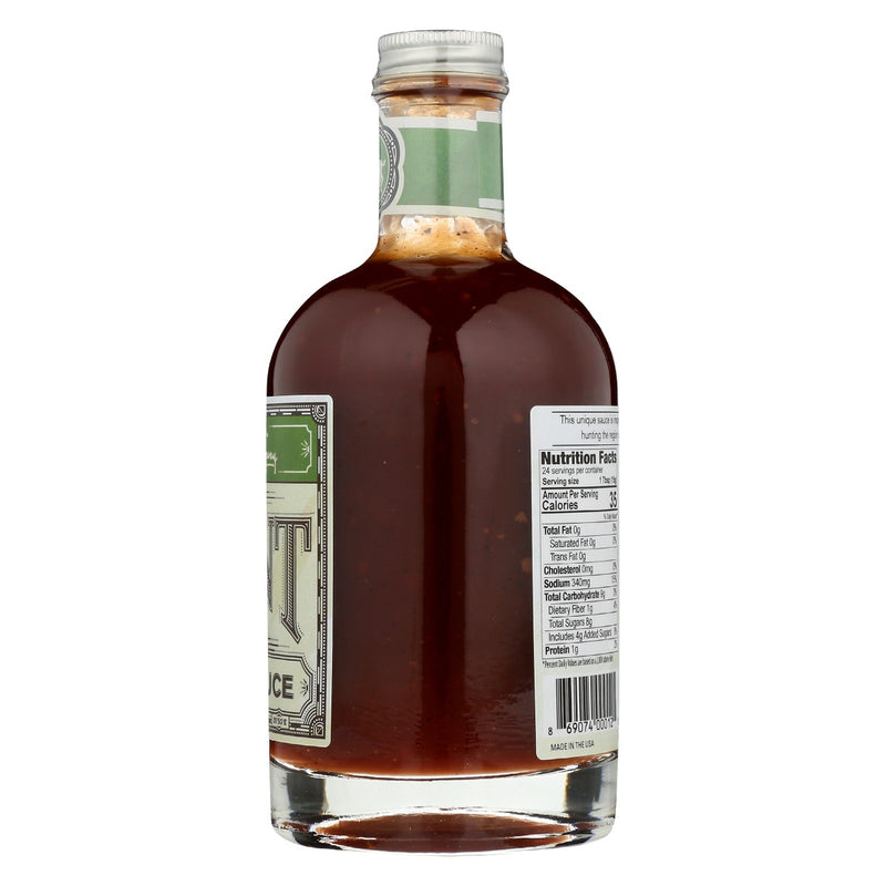 The Flavors Of Ernest Hemingway: The Hunt Bbq Sauce, 375 Ml