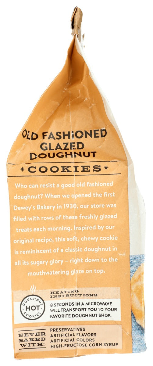 Deweys Bakery: Old Fashioned Glazed Doughnut Soft Baked Cookies, 6 Oz