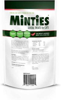 Vetiq: Salmon Minties Dental Cat Treats, 2.5 Oz