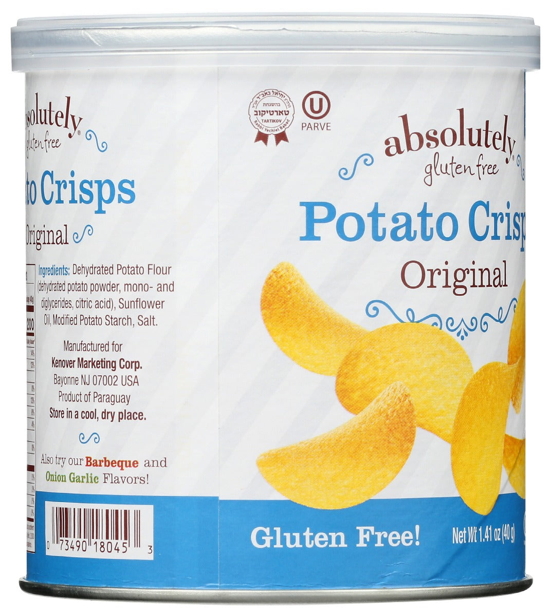 Absolutely Gluten Free: Original Potato Crisps, 1.41 Oz