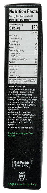 Veggiecraft: Pesto Rice Made With Cauliflower, 5.5 Oz