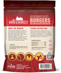 Bark And Harvest: Superfood Burgers Pork & Apple, 6 Oz