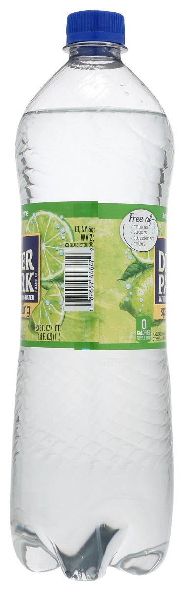 Deer Park: Zesty Lime Sparkling Water, 33.8 Fo