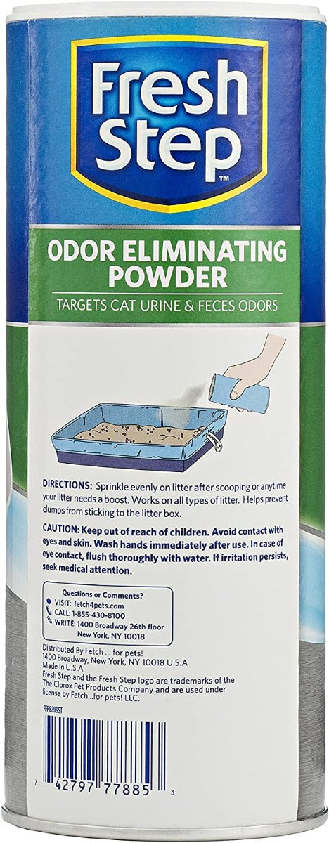 Fresh Step: Cat Litter Box Odor Eliminating Powder, 16 Oz