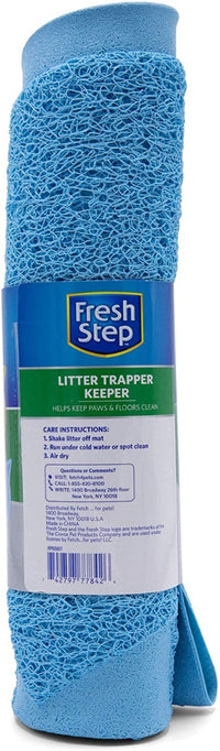 Fresh Step: Litter Trapper Keeper Cat Litter Mat Blue, 1 Pc