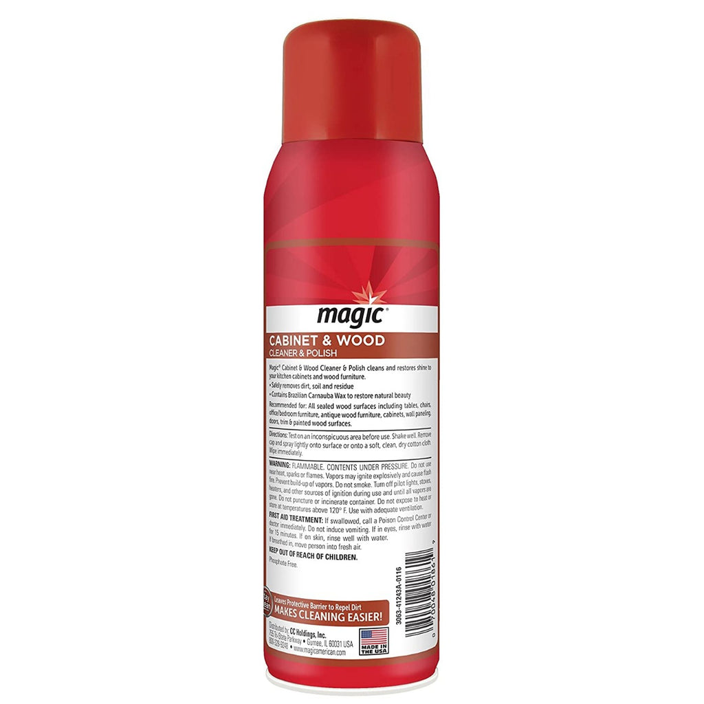 Magic: Cabinet & Wood Deep Cleaner & Polish, 17 Oz