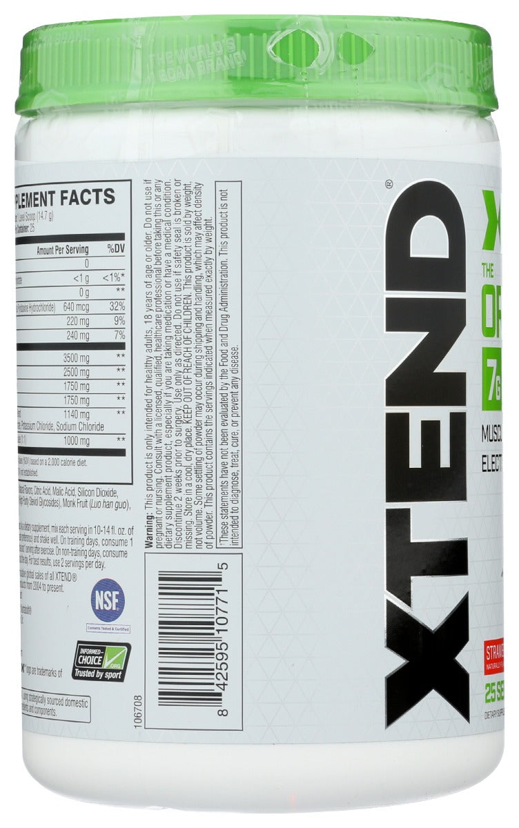 Cellucor: Xtend Natural Zero The Original Strawberry Kiwi Splash, 13 Oz