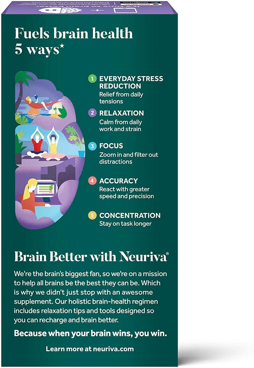 Neuriva: Brain Performance De-Stress, 30 Vc