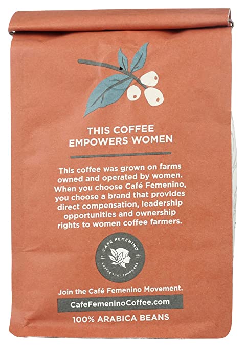 Cafe Femenino Coffee: Guatemala Dark Roast Coffee, 12 Oz