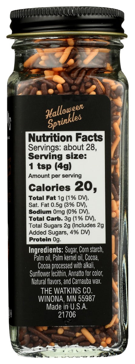 Watkins: Sprinkles Halloween, 3.9 Oz