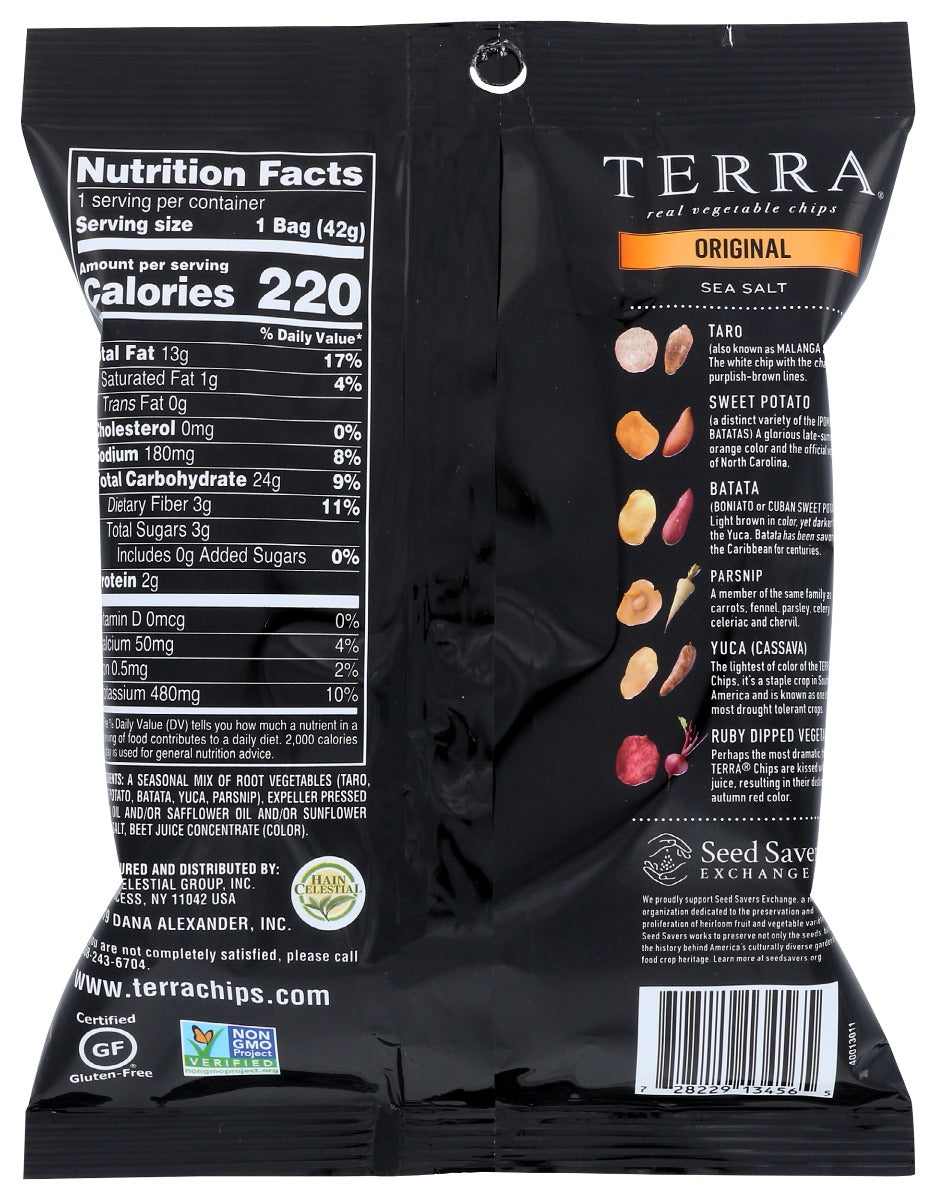 Terra Chips: Original Chips Sea Salt, 1.5 Oz