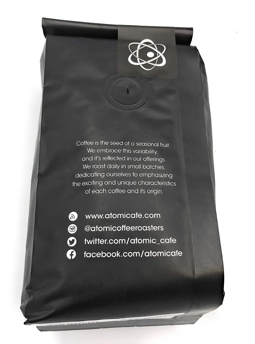 Atomic Coffee Roasters: Dark Roast Black Velvet Coffee, 12 Oz