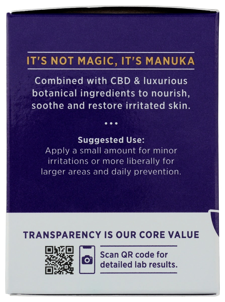 Medterra: Manuka Honey Cbd Healing Cream, 2 Oz