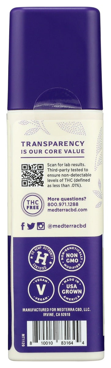 Medterra: Nature’S Relief Cbd Cream 1000 Mg, 1.7 Oz