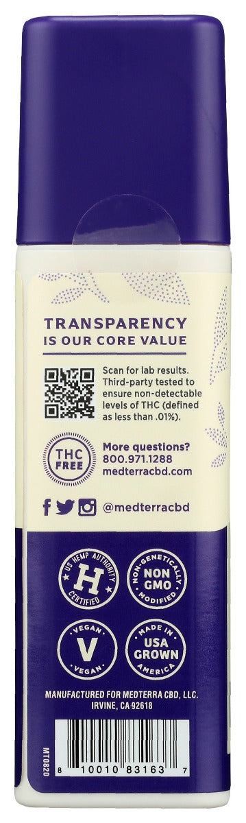 Medterra: Nature’S Relief Cbd Cream 500 Mg, 1.7 Oz