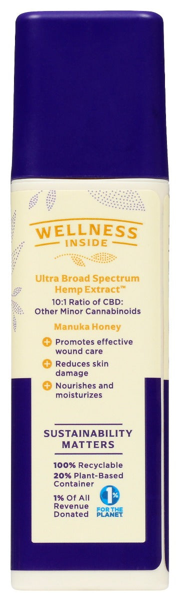 Medterra: Manuka Honey Cbd Soothing Cream 250 Mg, 1.7 Oz