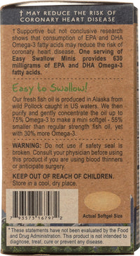 Wileys Finest: Easy Swallow Minis Wild Alaskan Fish Oil, 60 Sg