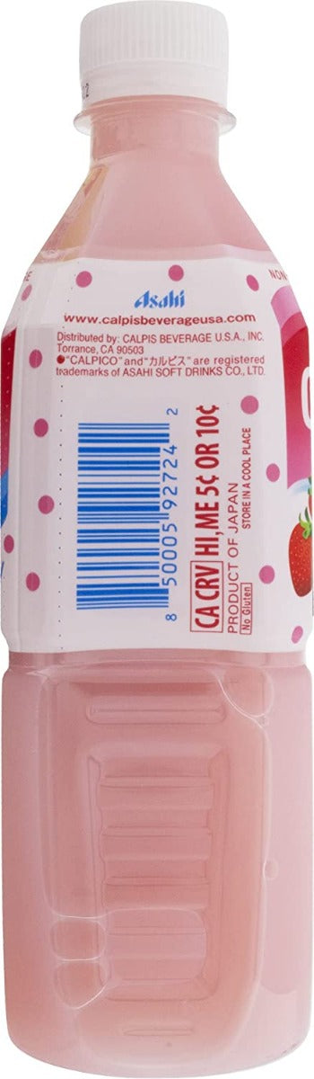 Calpico: Strawberry Drink, 16.9 Fo